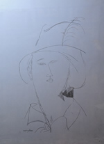 Amedeo Modigliani - serigrafia